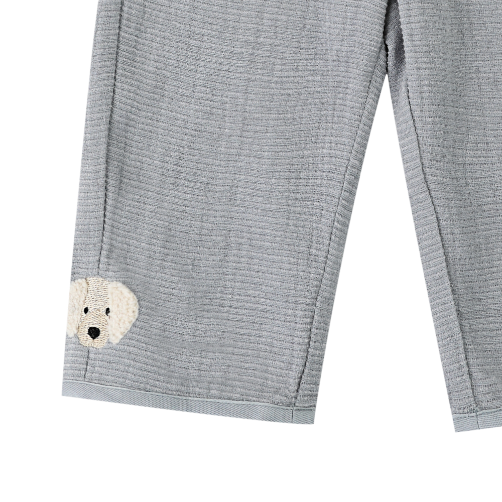 Yuno Trousers | Golden Retriever | Foggy Blue