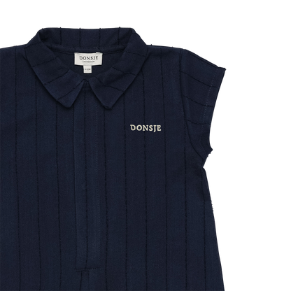 Kajani Playsuit | Blue Marine Striped