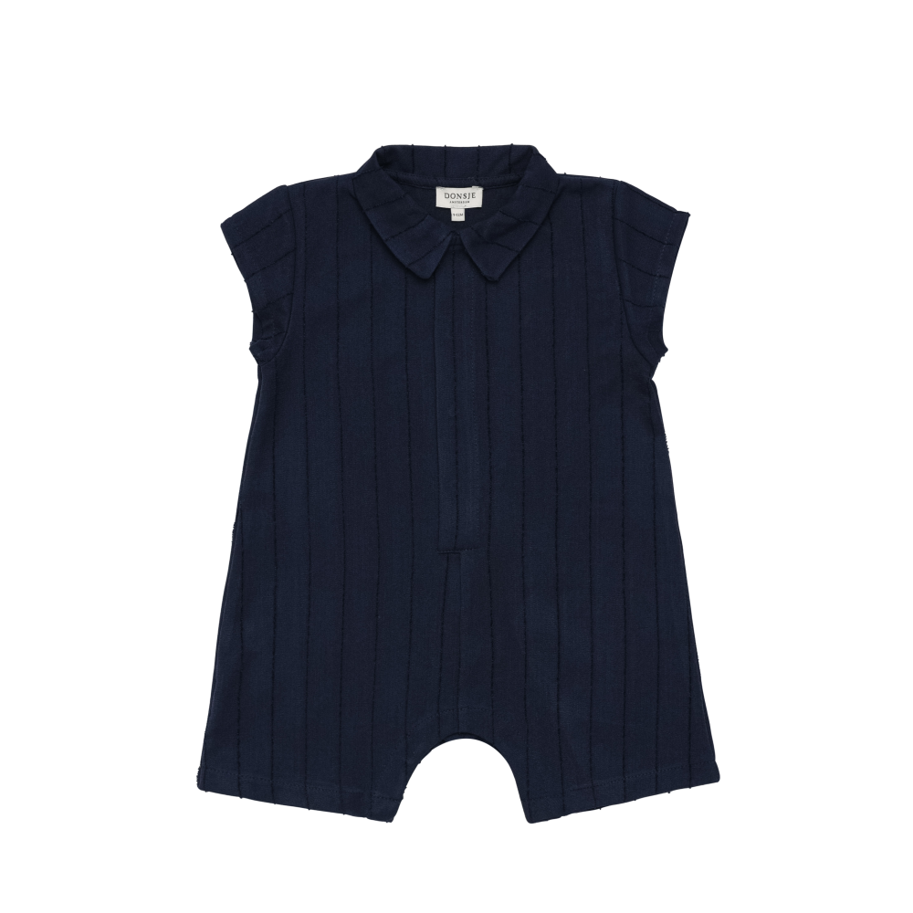 Kajani Playsuit | Blue Marine Striped
