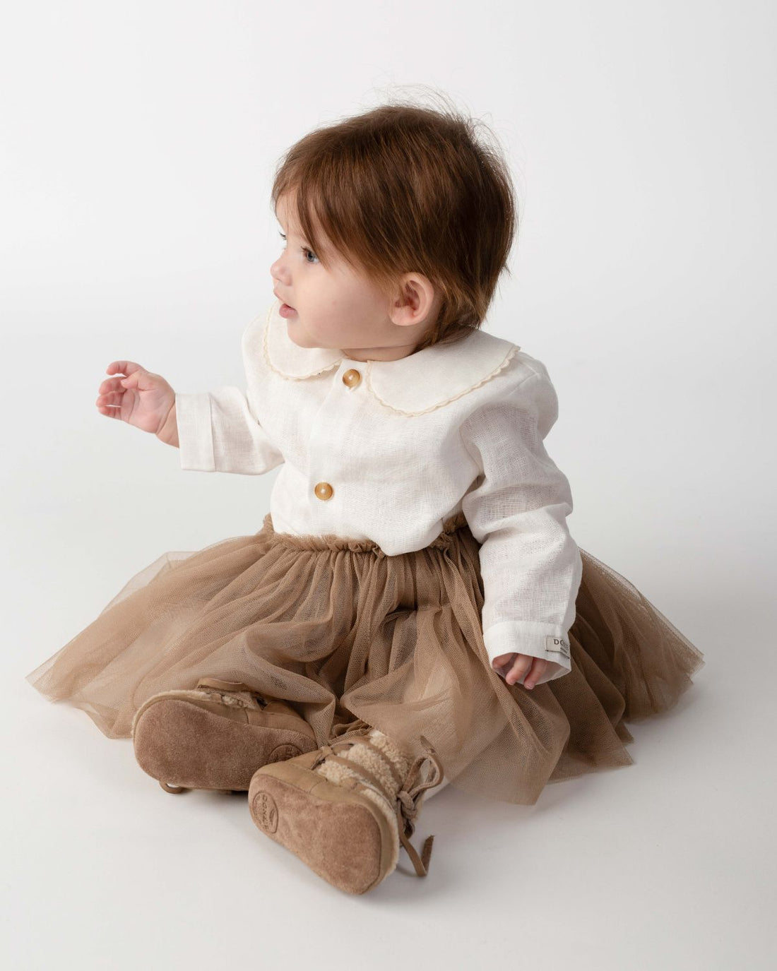 Rieta Skirt | Taupe