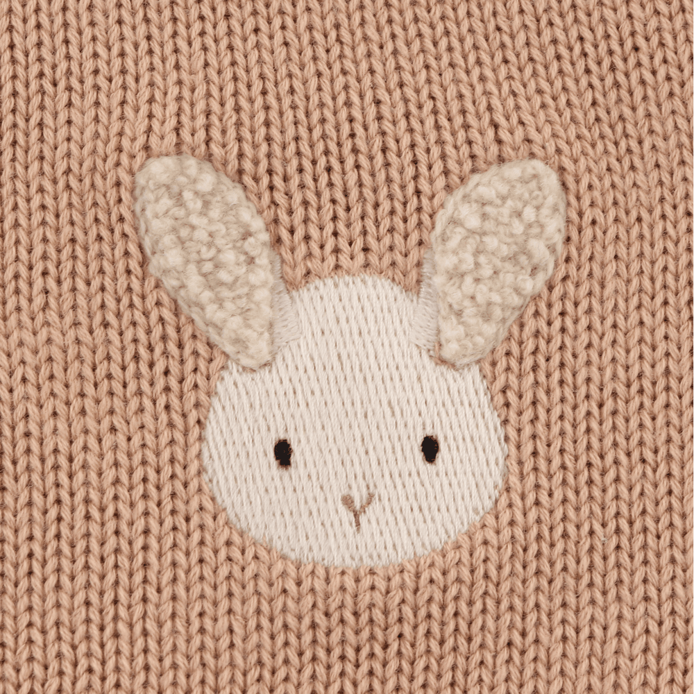 Danta Cardigan | Fluffy Bunny | Rose Mocha