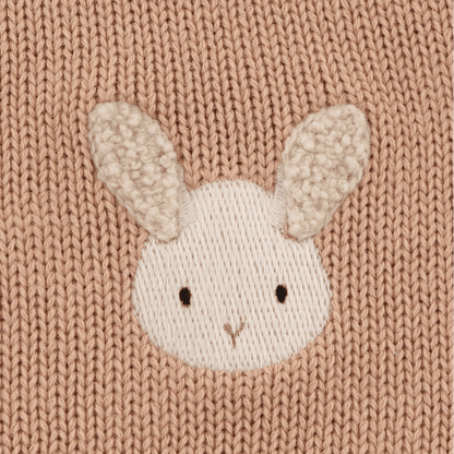 Danta Cardigan | Fluffy Bunny | Rose Mocha