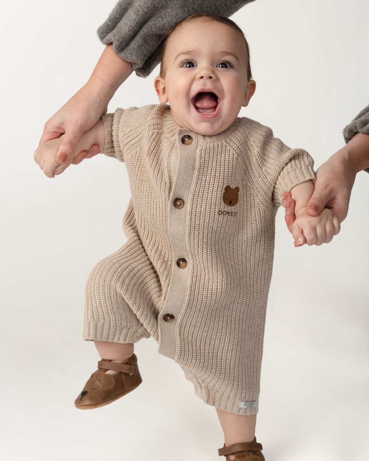 Dantje Jumpsuit | Bear | Milk Chocolate