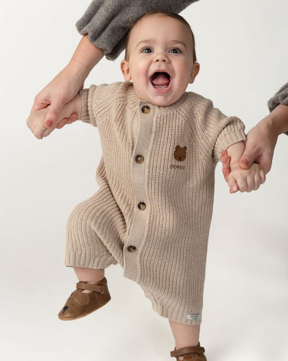 Dantje Jumpsuit | Bear | Milk Chocolate
