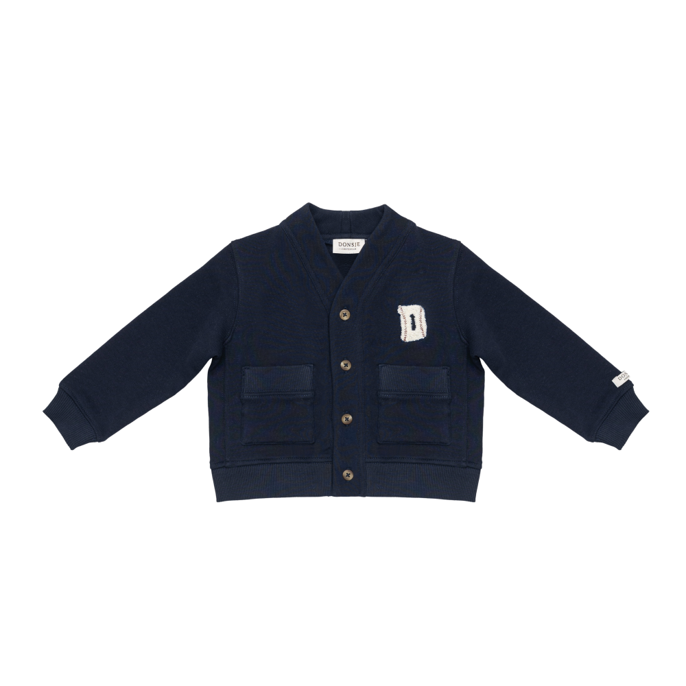 Maukie Cardigan | Navy Blue