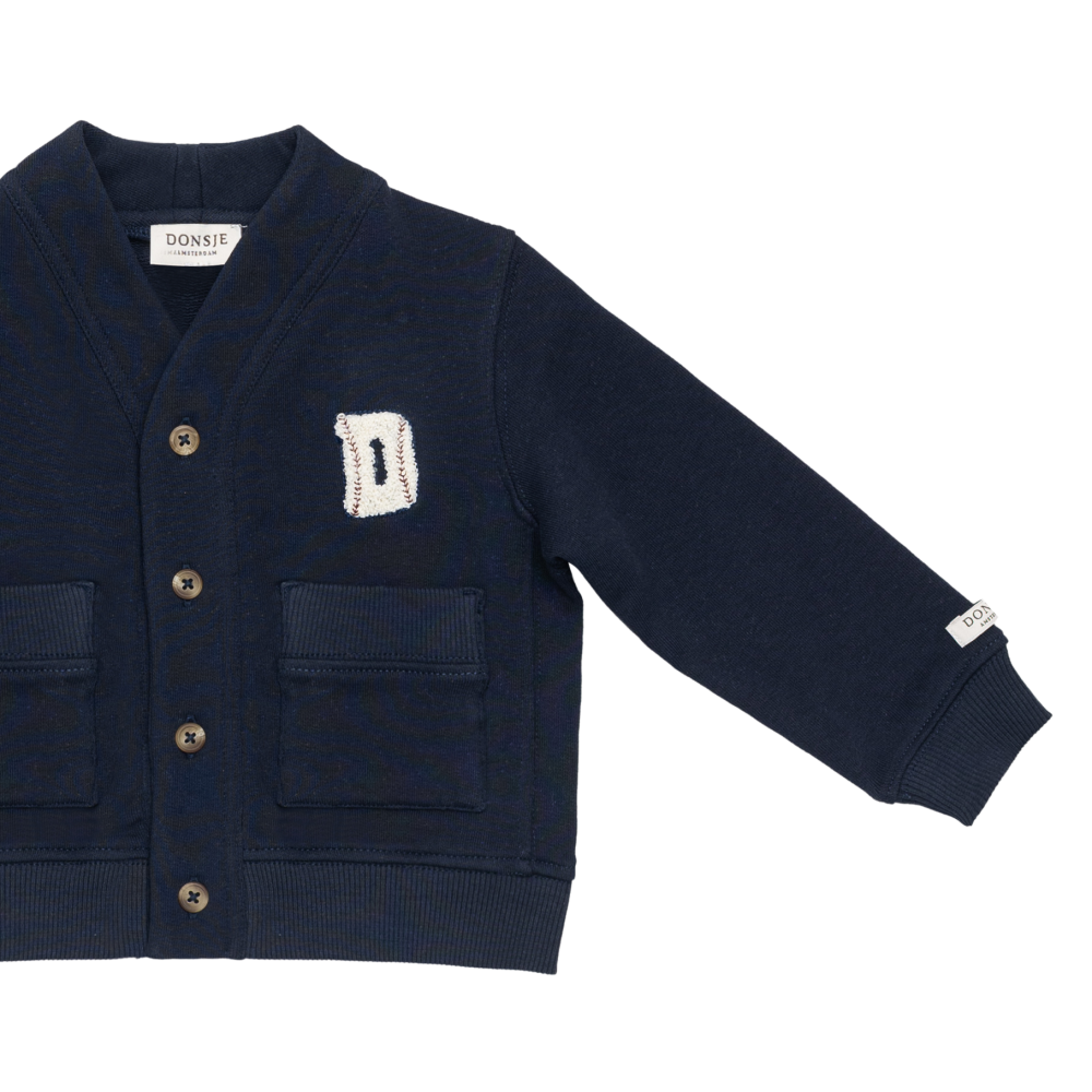 Maukie Cardigan | Navy Blue