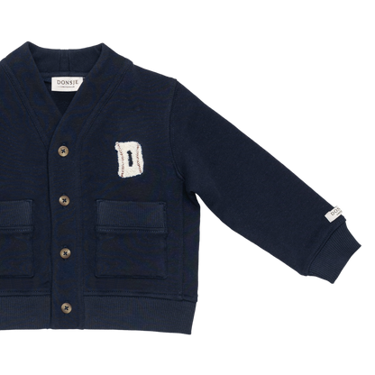 Maukie Cardigan | Navy Blue