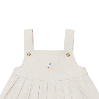 Harpar Dress | Sporty Fluffy Bunny | Soft Sand