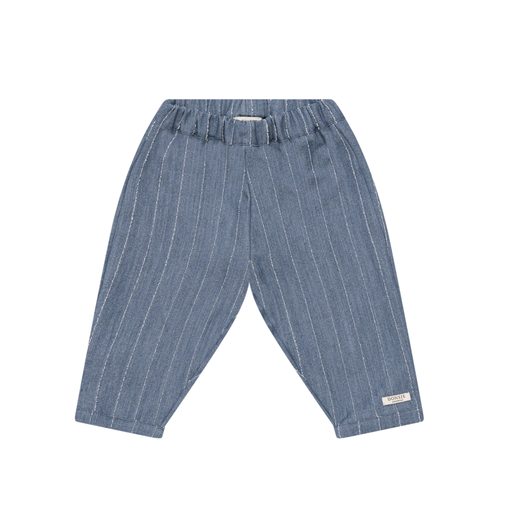 Mink Trousers | Foggy Blue Striped