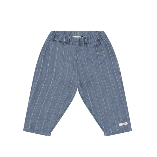 Mink Trousers | Foggy Blue Striped