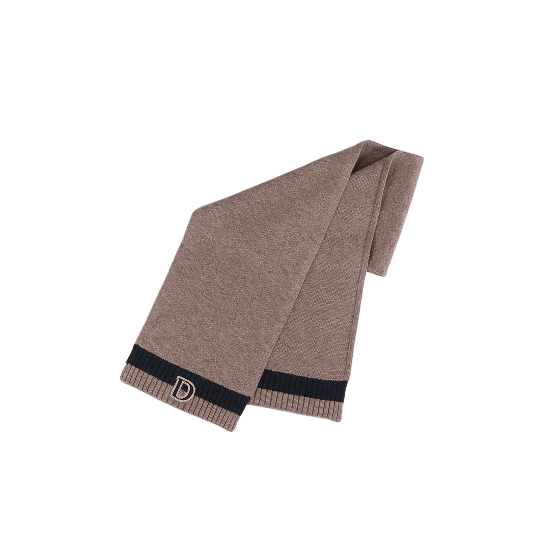 Fredrik Merino Wool Scarf | Dusty Brown Melange