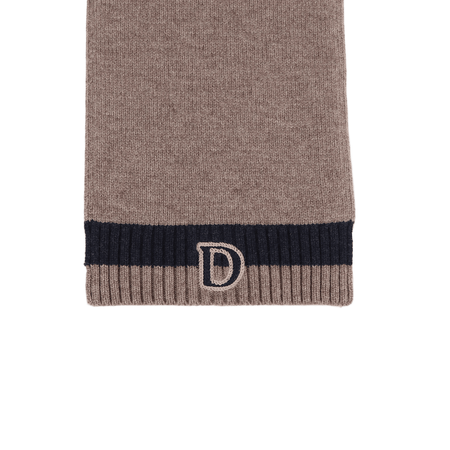 Fredrik Merino Wool Scarf | Dusty Brown Melange
