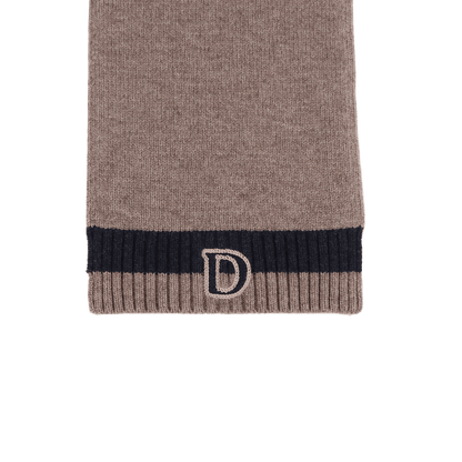 Fredrik Merino Wool Scarf | Dusty Brown Melange