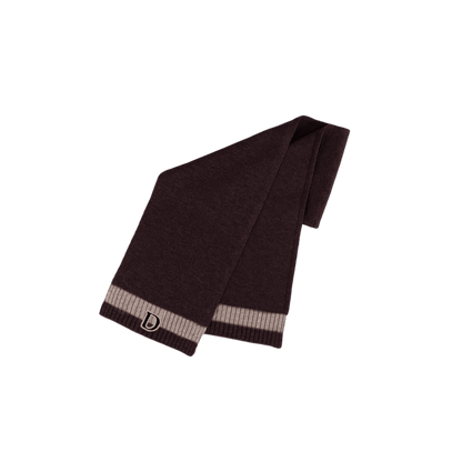 Fredrik Merino Wool Scarf | Espresso Melange