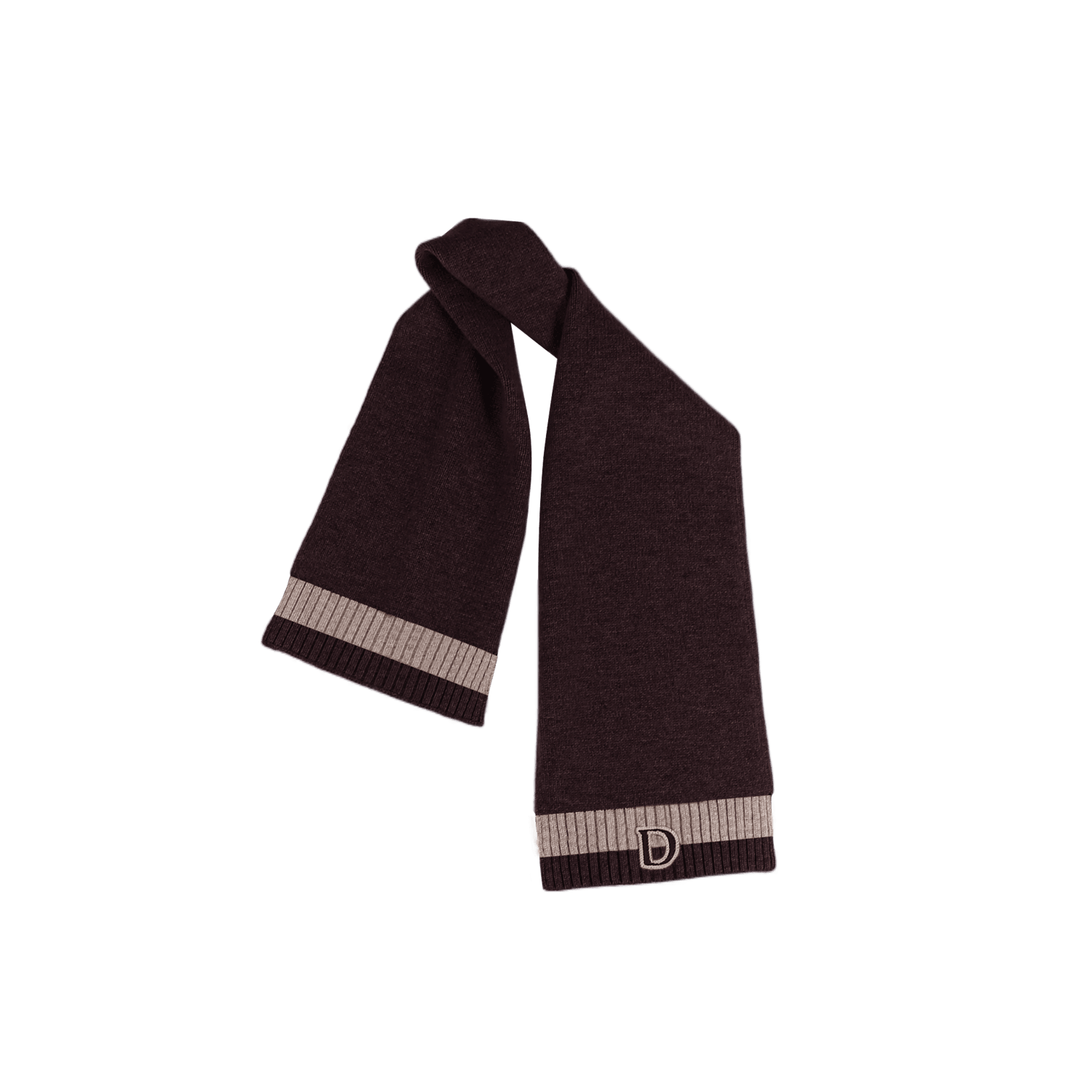 Fredrik Merino Wool Scarf | Espresso Melange