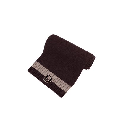 Fredrik Merino Wool Scarf | Espresso Melange