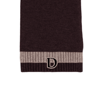 Fredrik Merino Wool Scarf | Espresso Melange