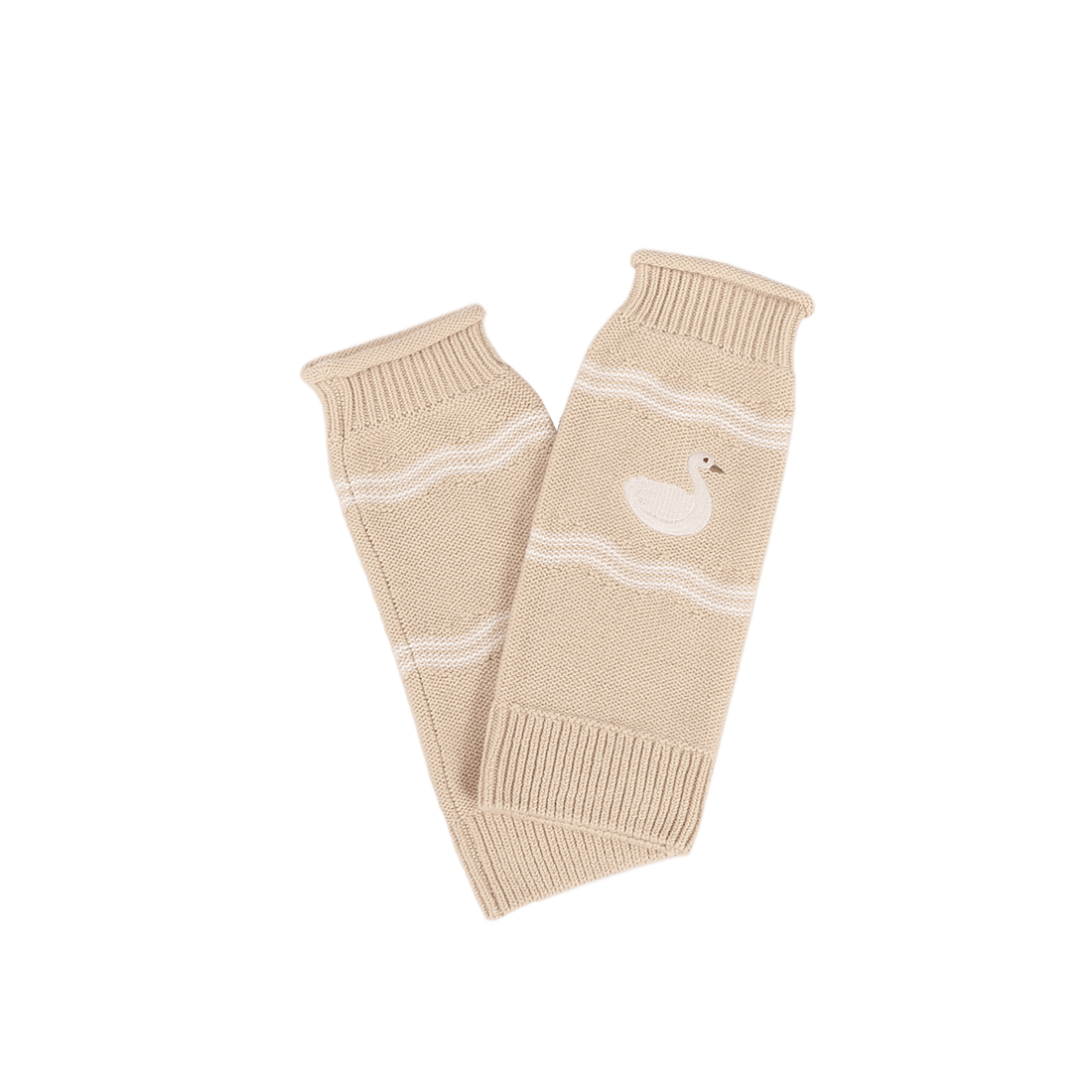 Noena Leg Warmers | Swan | Soft Sand