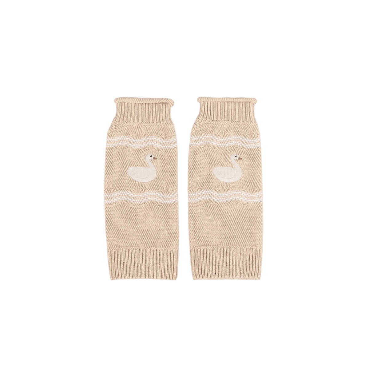 Noena Leg Warmers | Swan | Soft Sand