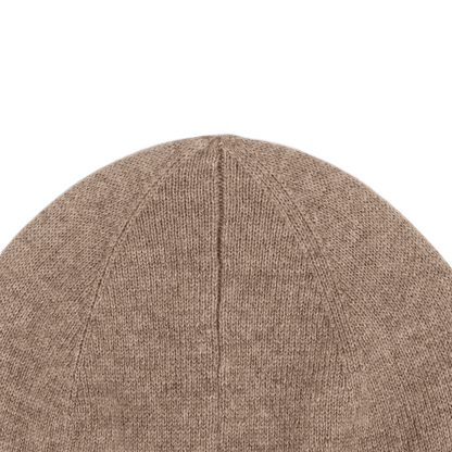 Marne Cashmere Wool Hat | Dusty Brown