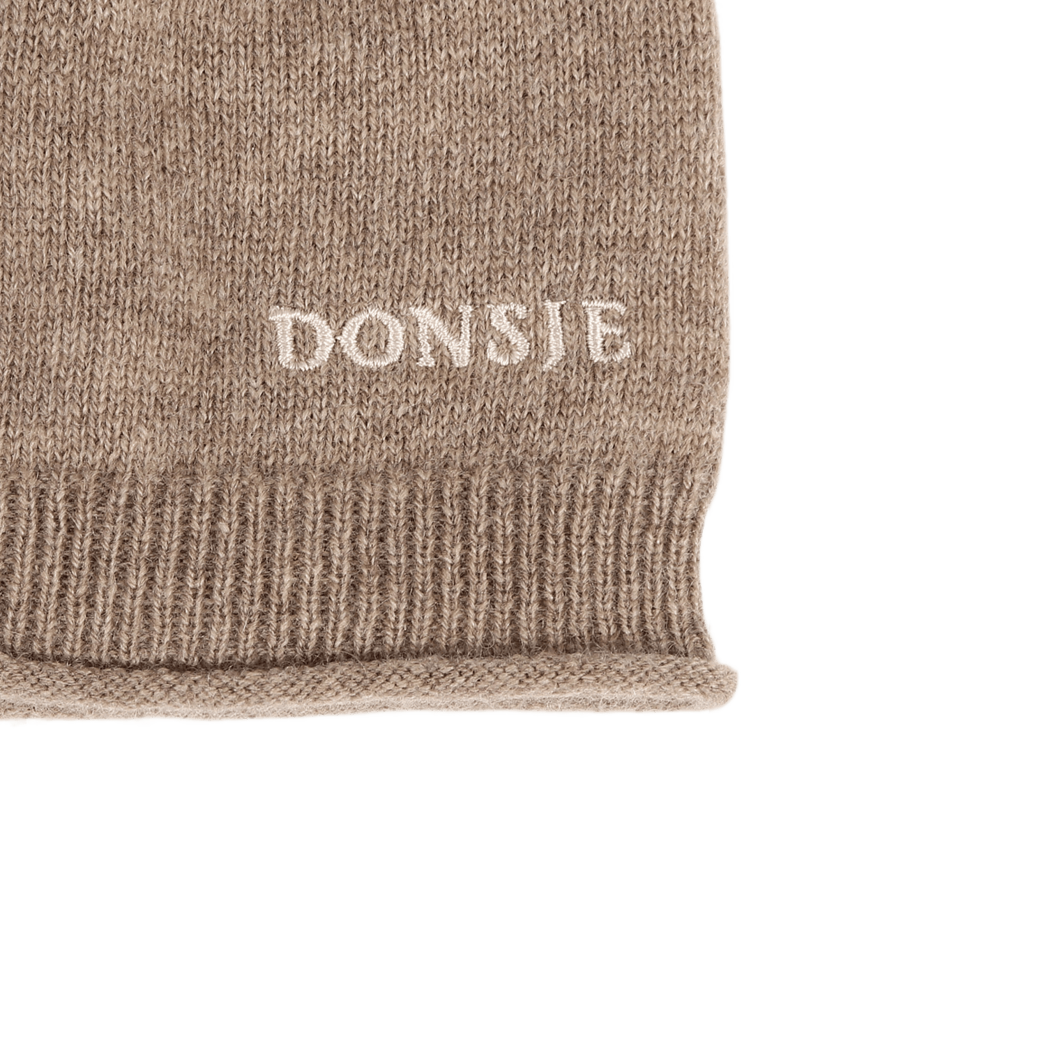 Marne Cashmere Wool Hat | Dusty Brown
