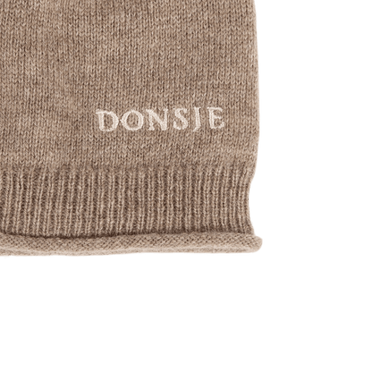 Marne Cashmere Wool Hat | Dusty Brown