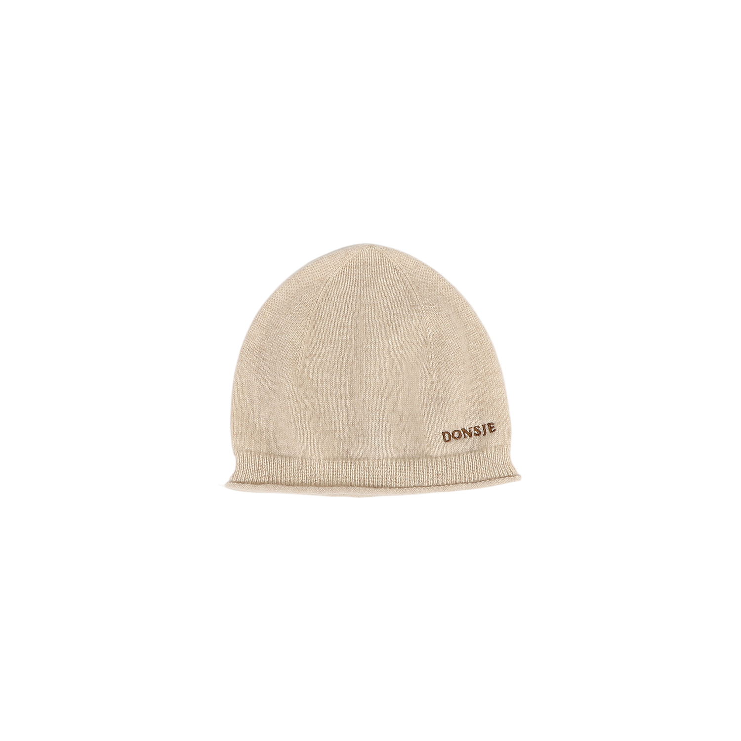 Marne Cashmere Wool Hat | Soft Sand Melange