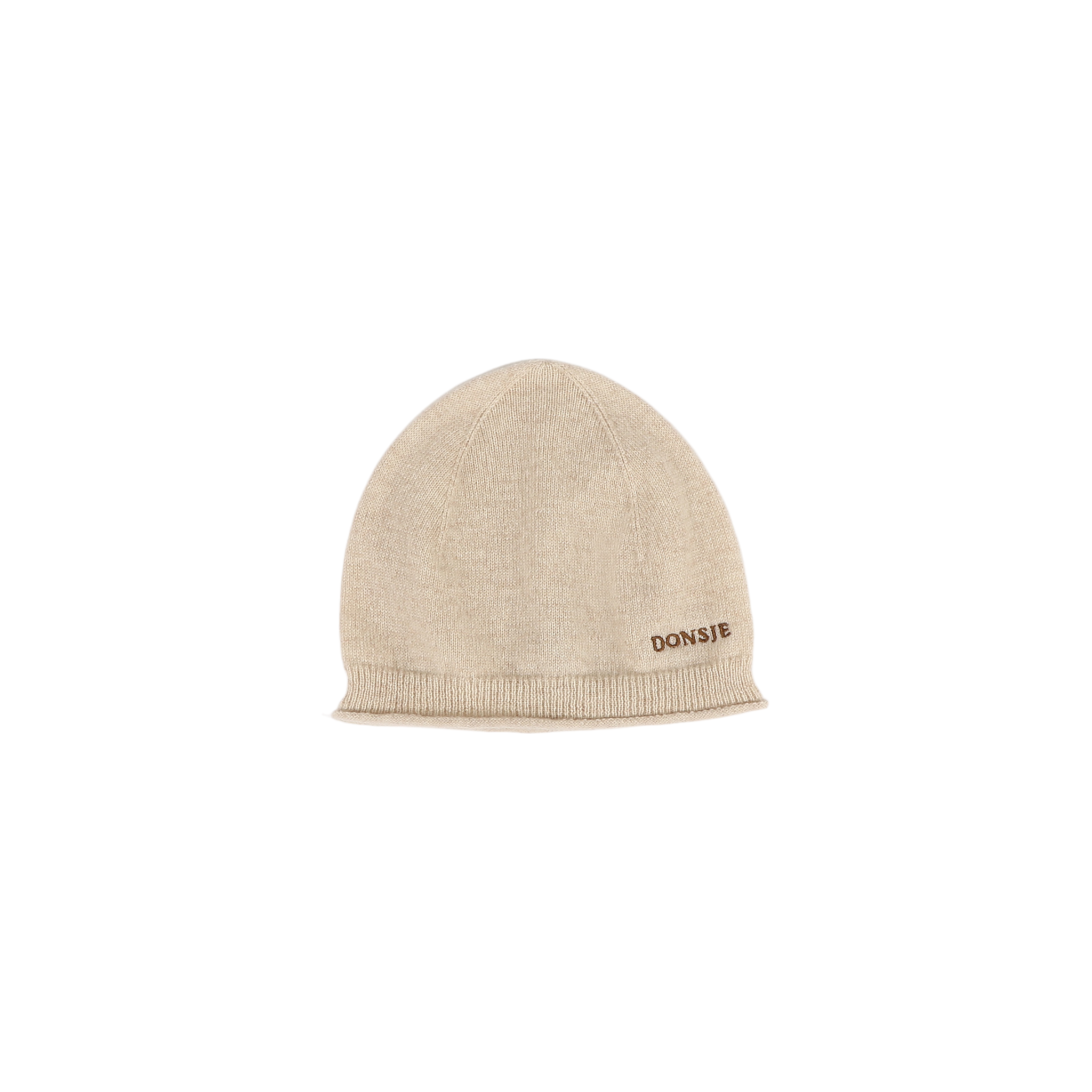 Marne Cashmere Wool Hat | Soft Sand Melange