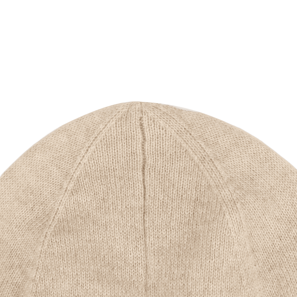 Marne Cashmere Wool Hat | Soft Sand Melange