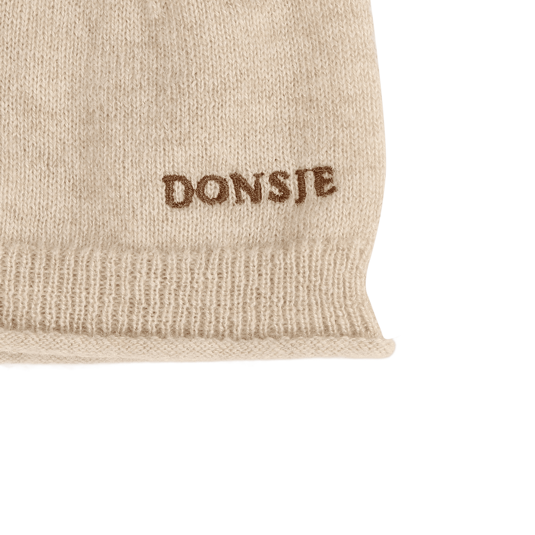 Marne Cashmere Wool Hat | Soft Sand Melange