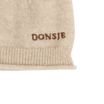 Marne Cashmere Wool Hat | Soft Sand Melange