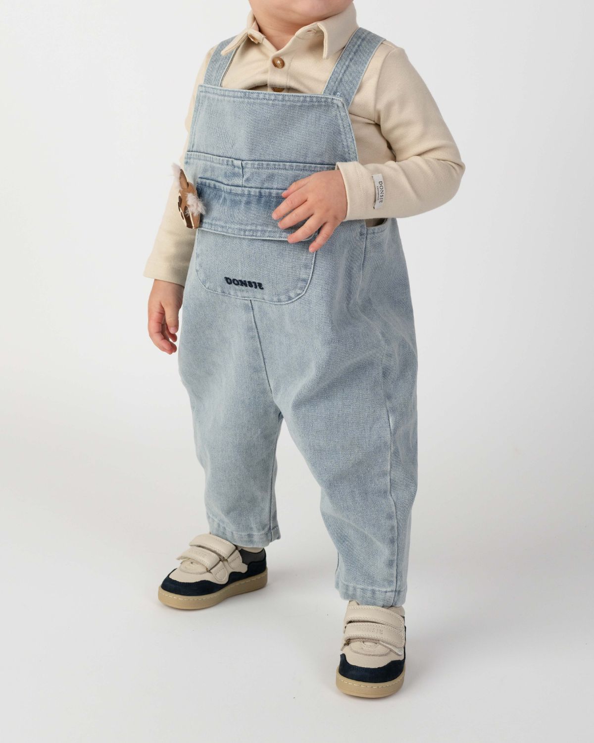 Caspar Overalls | Ice Blue
