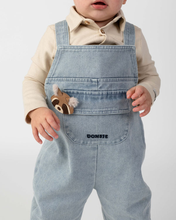 Caspar Overalls | Ice Blue