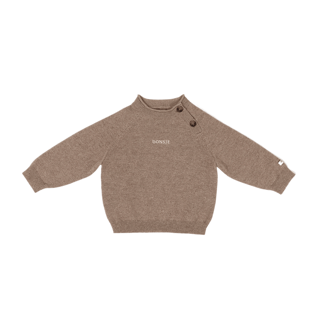 Collyns Cashmere Wool Sweater | Dusty Brown