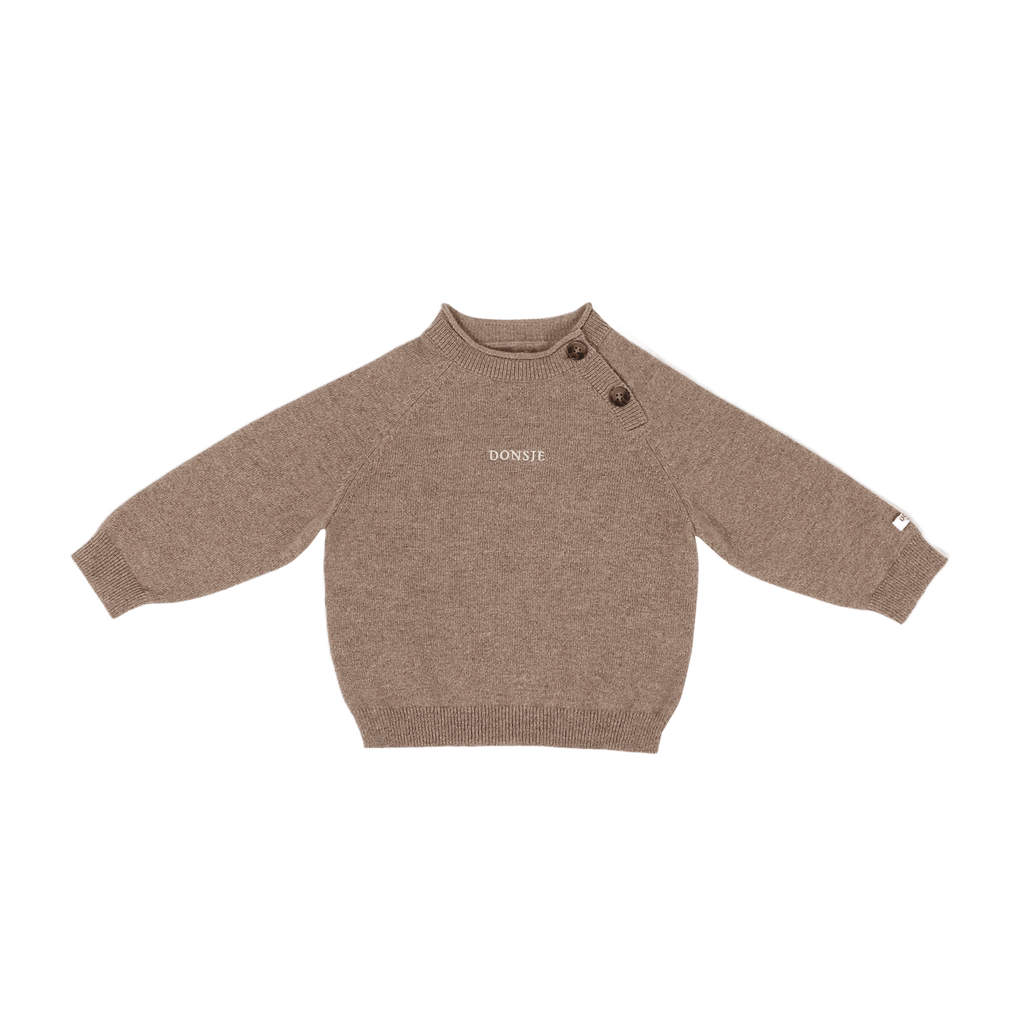 Collyns Cashmere Wool Sweater | Dusty Brown
