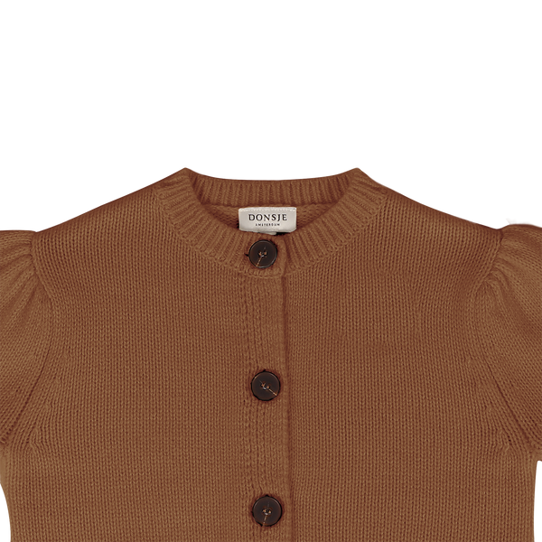 Dakote Cardigan | Rust Melange