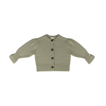 Dakote Cardigan | Dusty Green Metallic