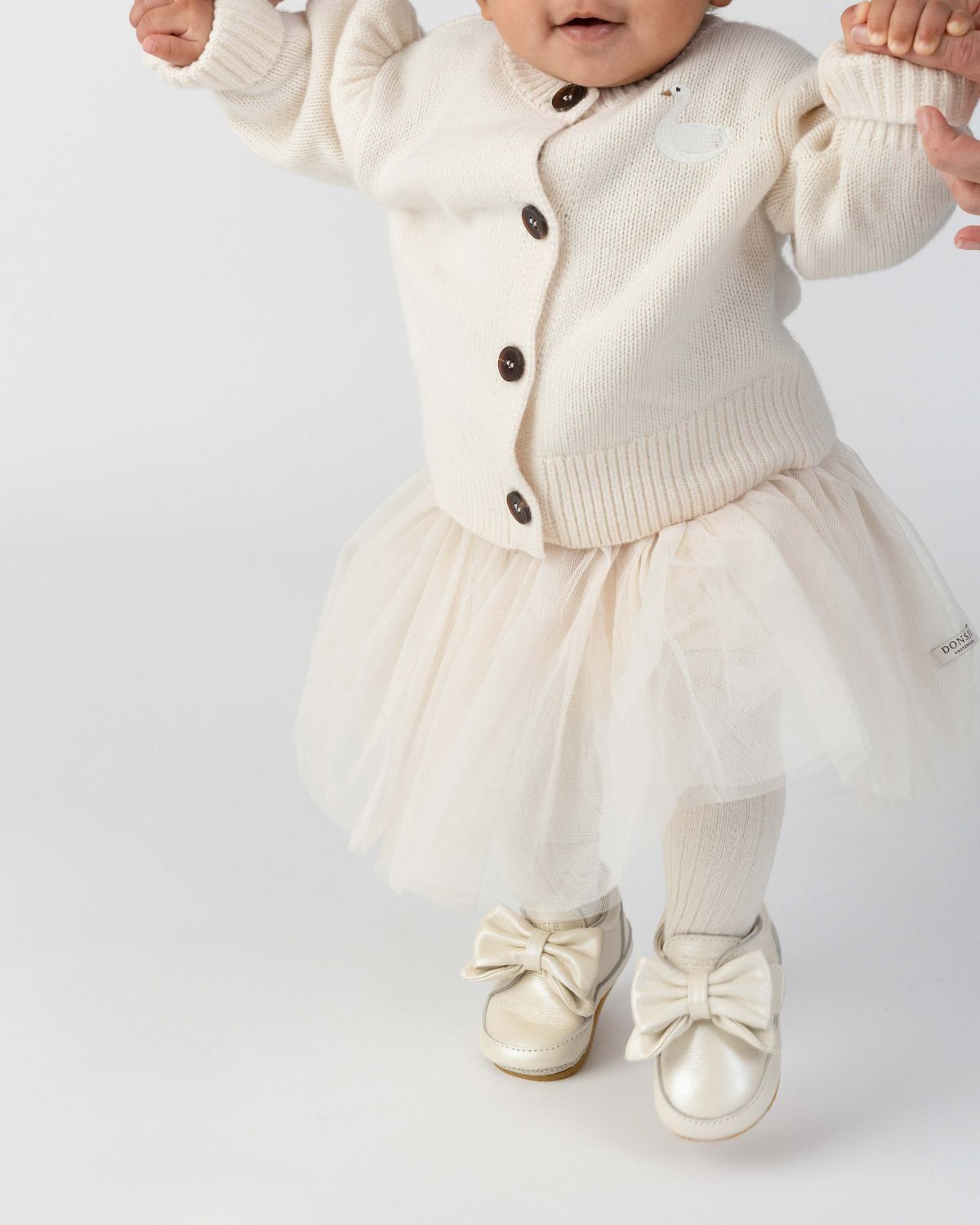 Dakote Cardigan | Swan | Soft Powder