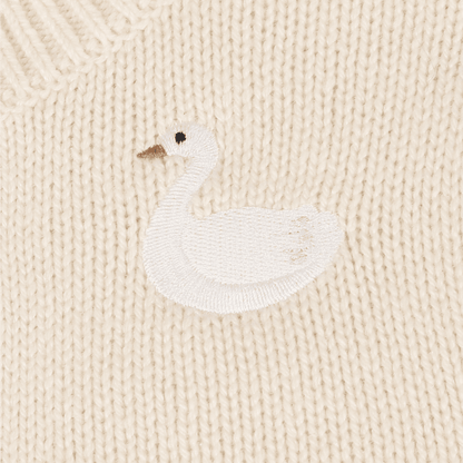Dakote Cardigan | Swan | Soft Powder