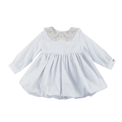 Doriane Dress | Crispy White