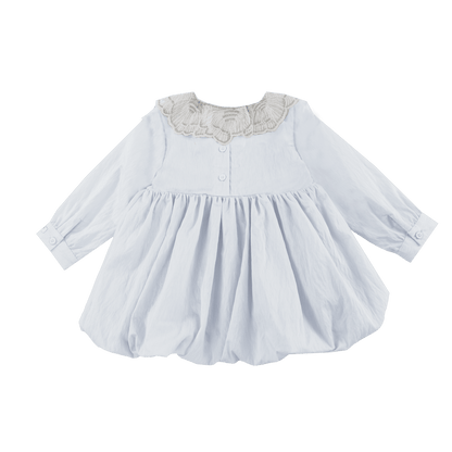 Doriane Dress | Crispy White