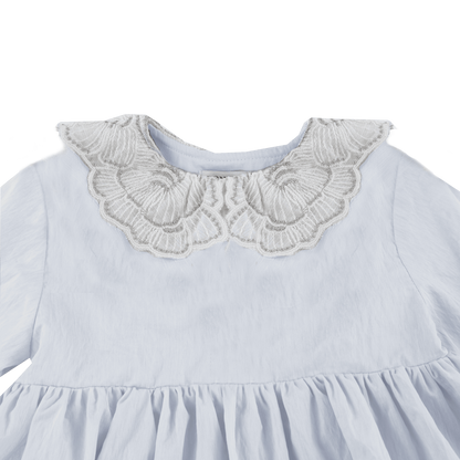 Doriane Dress | Crispy White