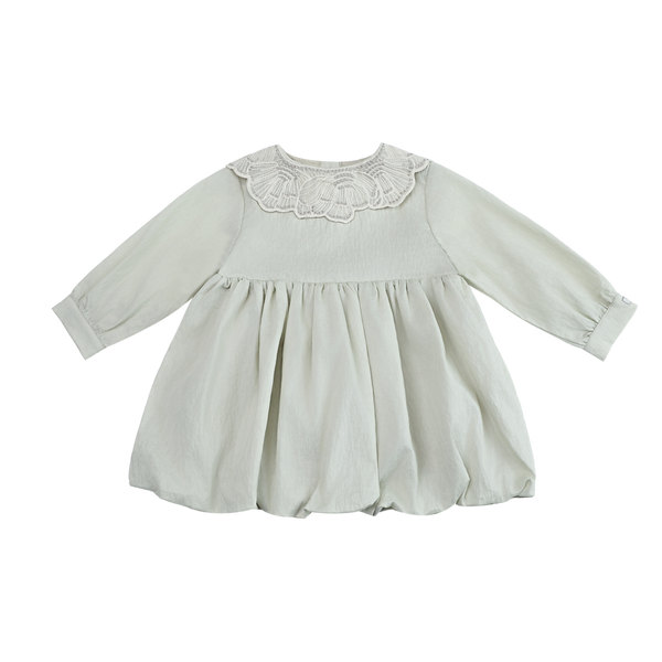 Doriane Dress | Oyster Grey