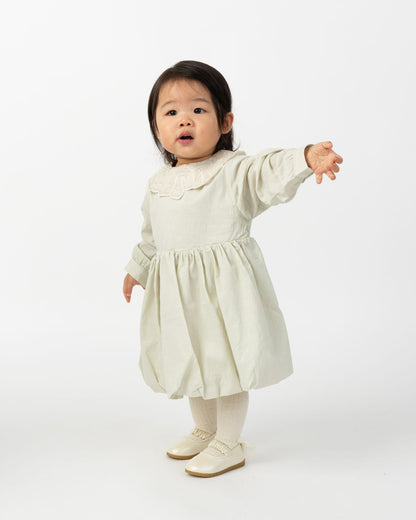 Doriane Dress | Oyster Grey