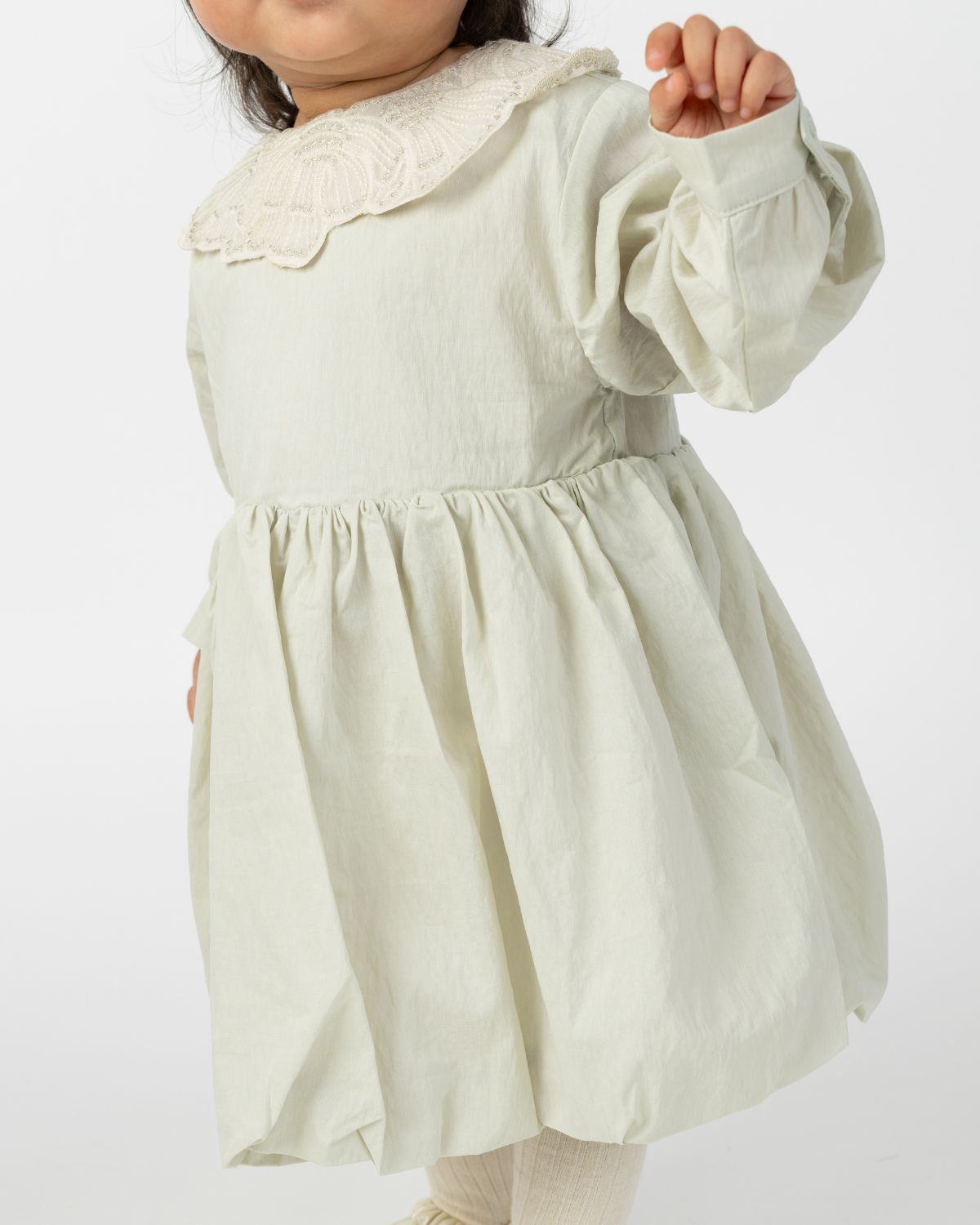 Doriane Dress | Oyster Grey