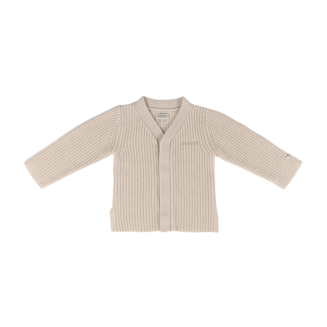 Fennie Merino Wool Cardigan | Soft Sand