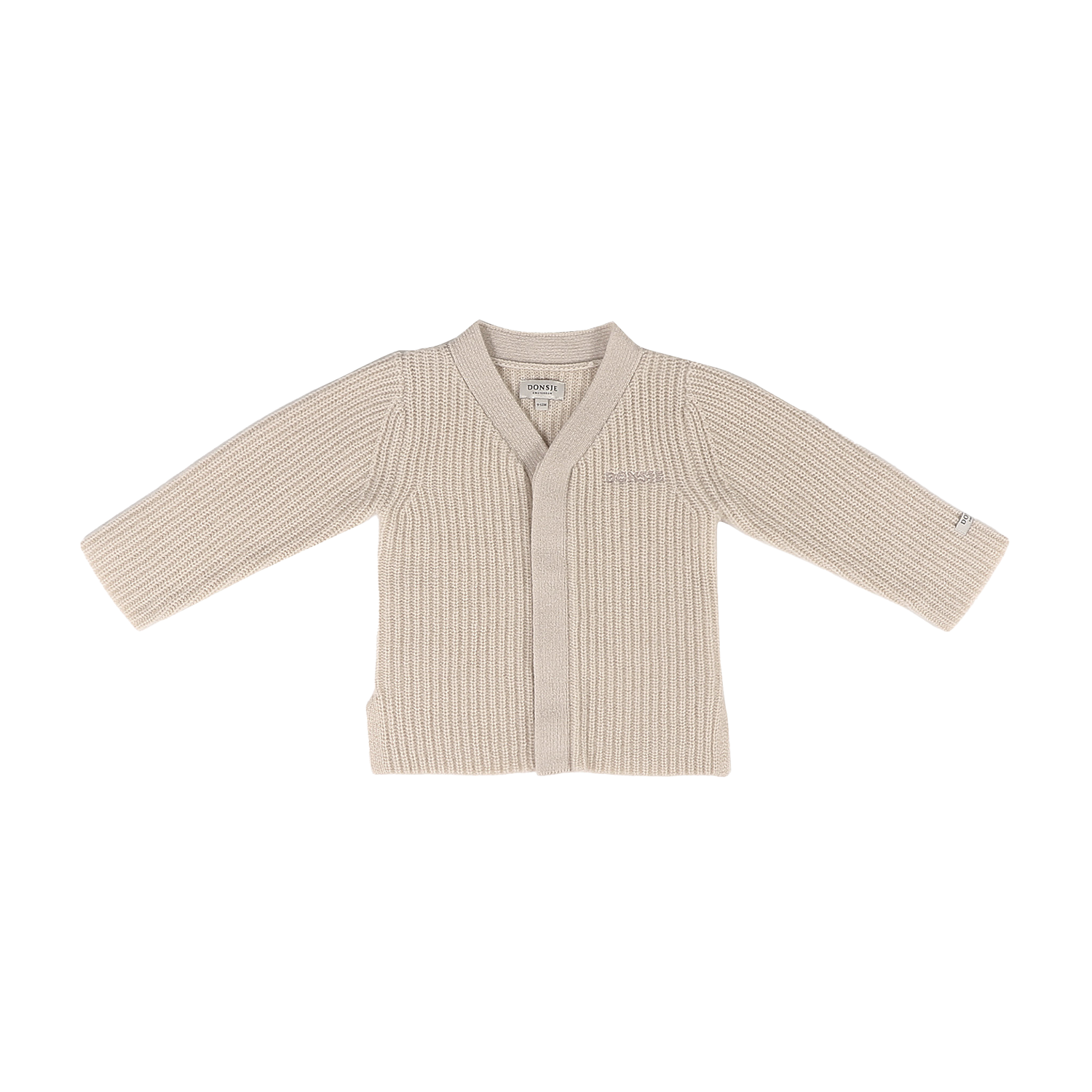Fennie Merino Wool Cardigan | Soft Sand
