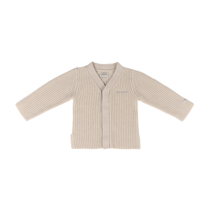 Fennie Merino Wool Cardigan | Soft Sand