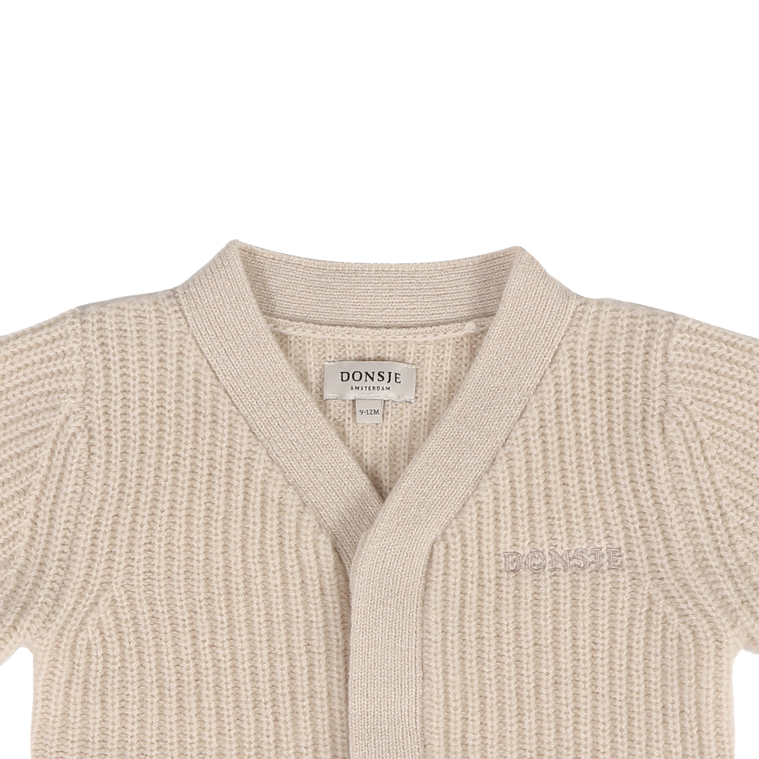 Fennie Merino Wool Cardigan | Soft Sand