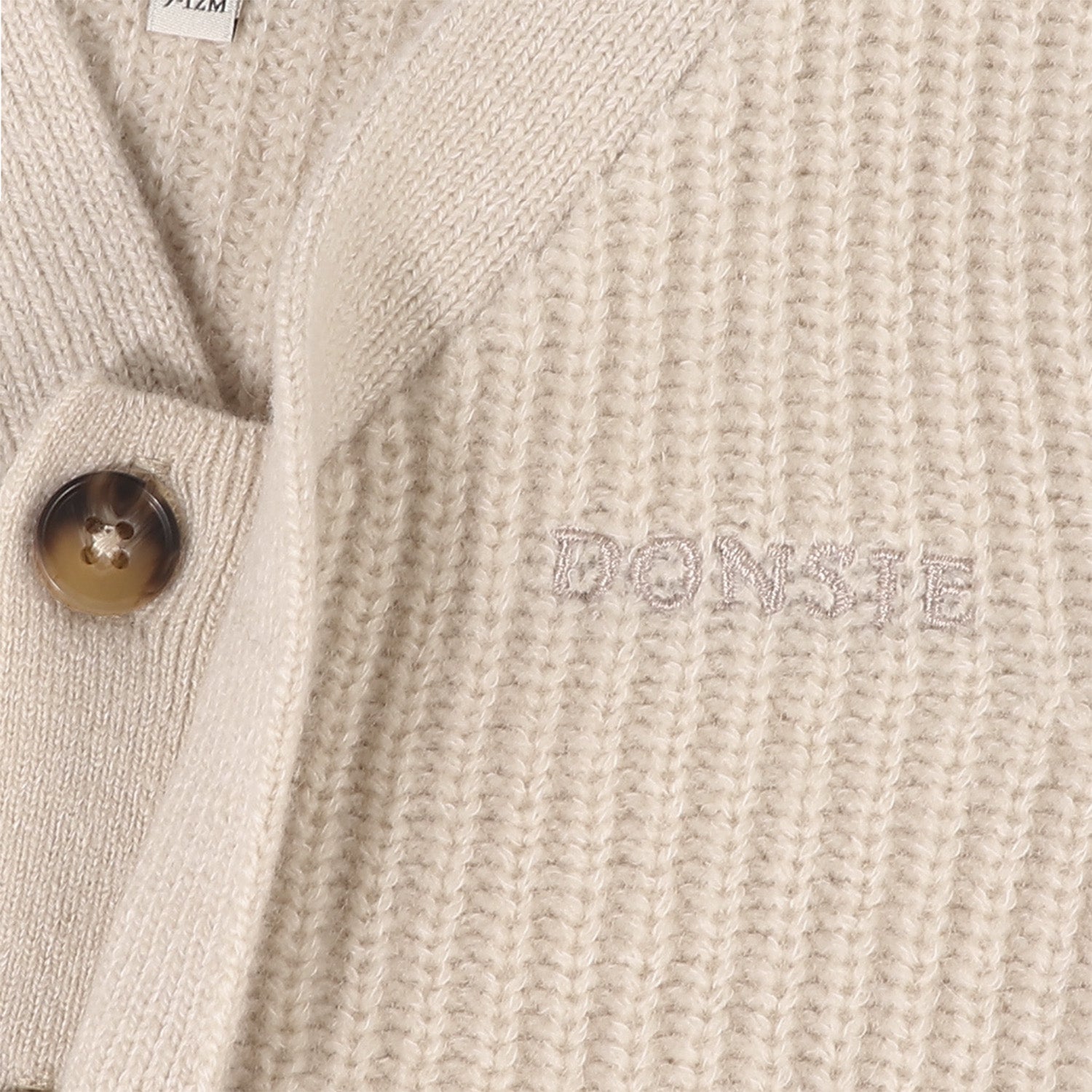 Fennie Merino Wool Cardigan | Soft Sand